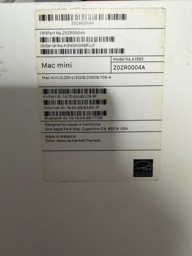 Apple mac mini intel cpu - apple,