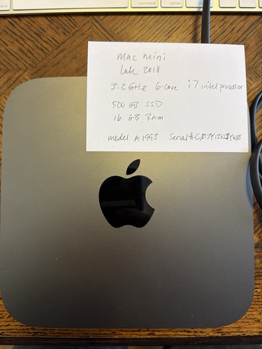 Mac mini space gray - mini,